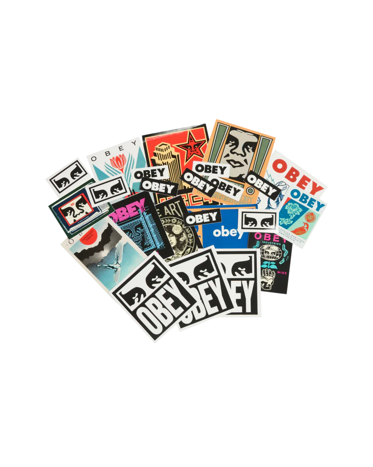 obey-sticker-pack-7-assorted