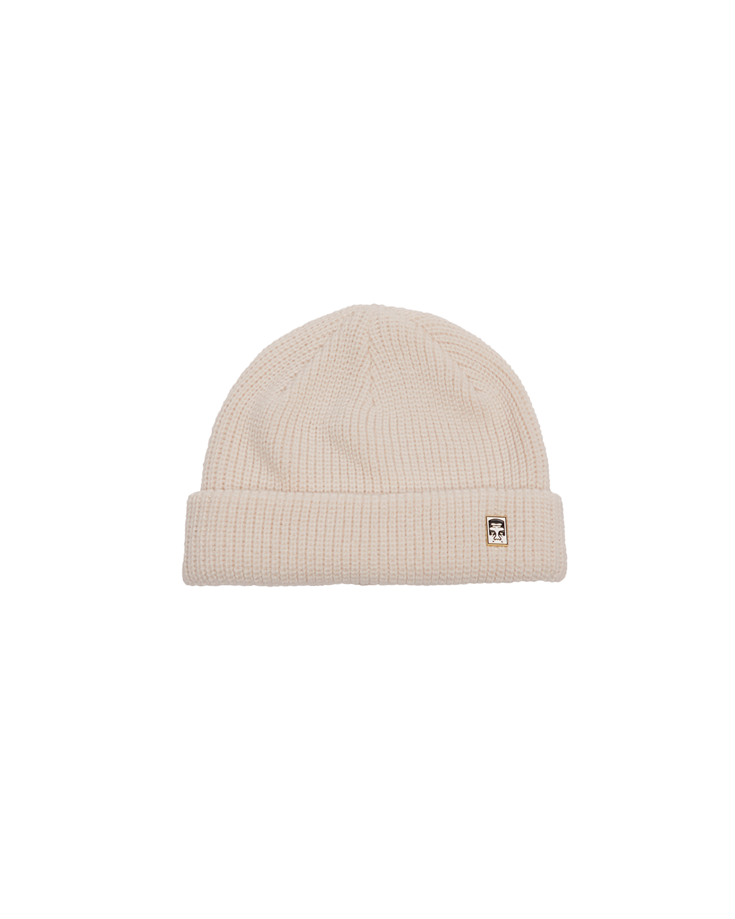 obey micro beanie blanc de blanc (zoomed)