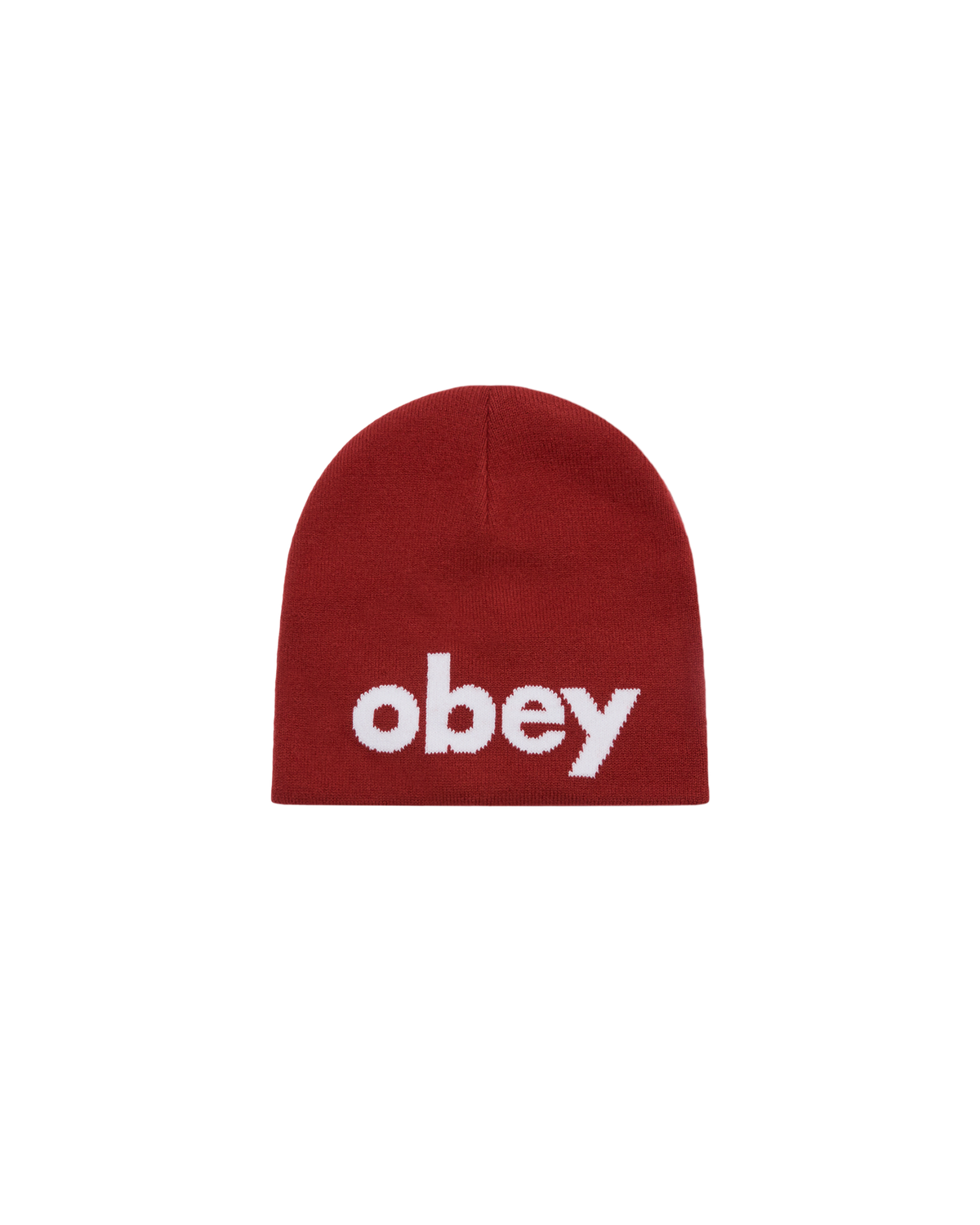 obey-lowercase-beanie-red-ochre