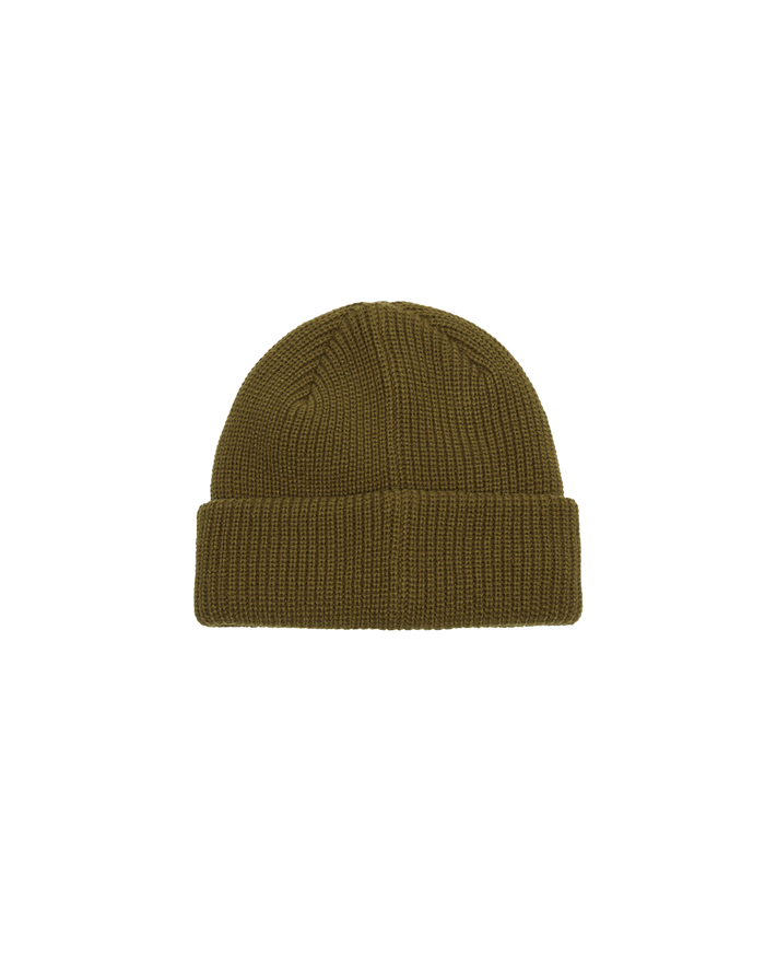 obey mid icon patch cuff beanie dull army - alternate view