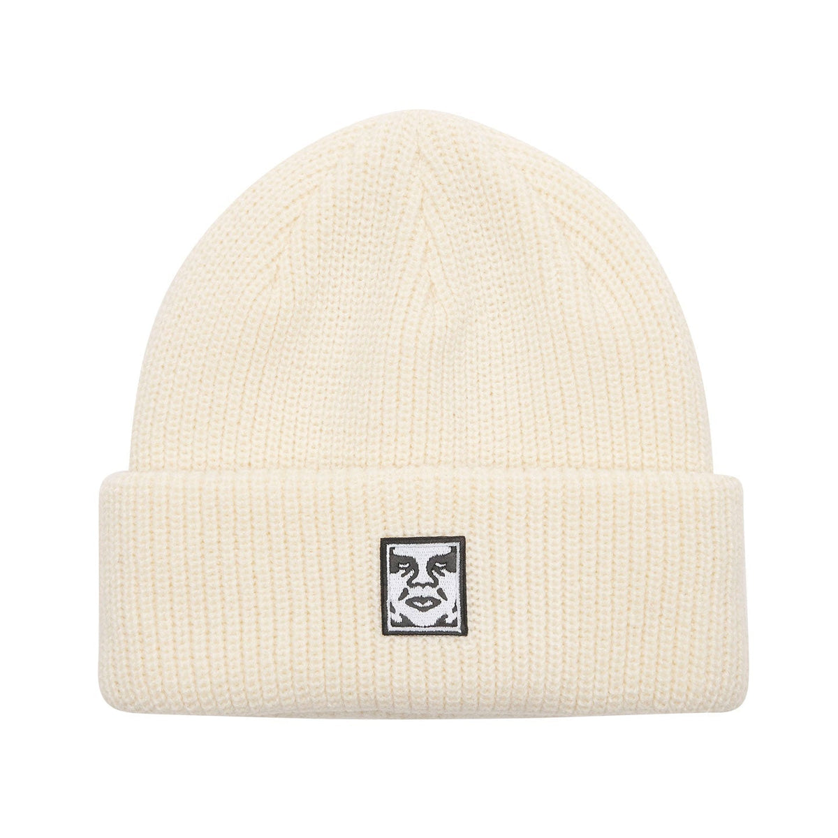 obey-mid-icon-patch-cuff-beanie-unbleached