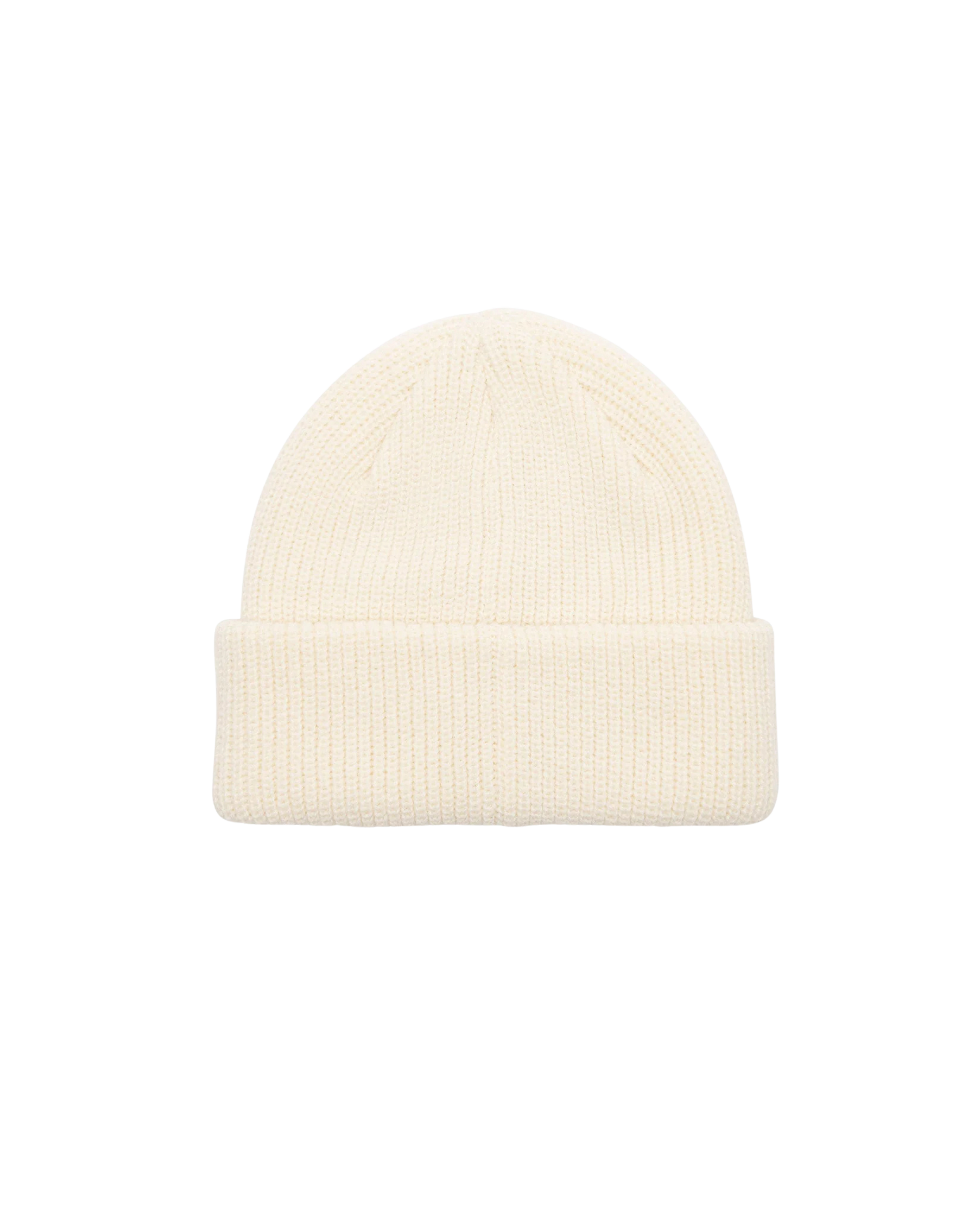 MID ICON PATCH CUFF BEANIE Unbleached (zoomed)