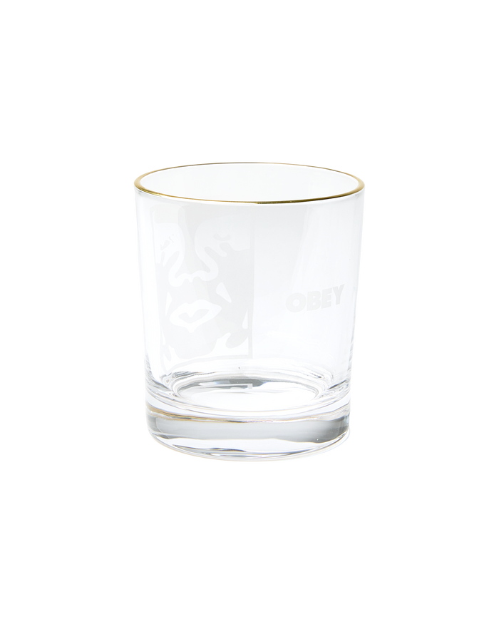 obey-bold-logo-drinking-glass-clear - alternate view