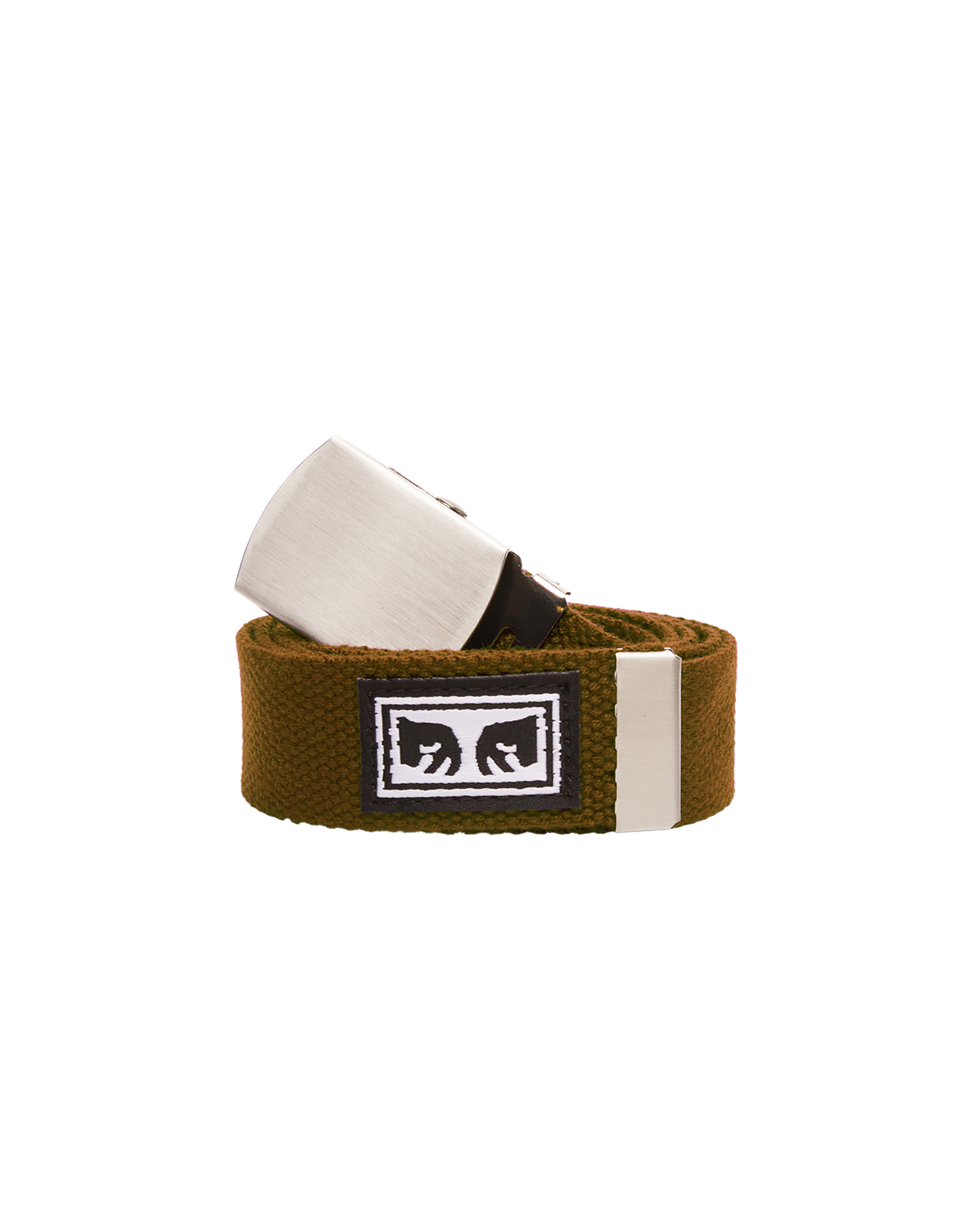 obey big boy web belt brown sugar (zoomed)