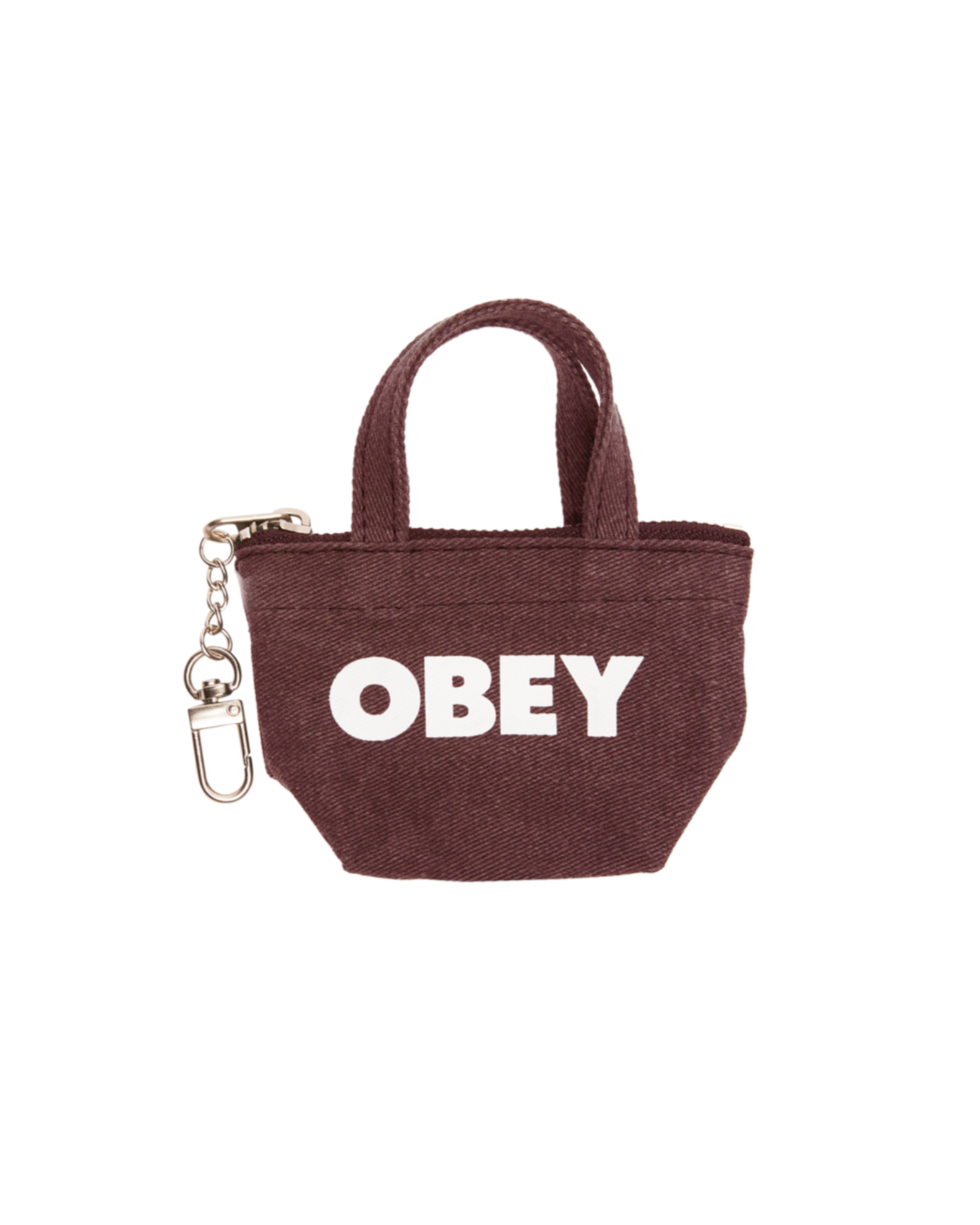 obey pigment totebag keychain pigment red (zoomed)