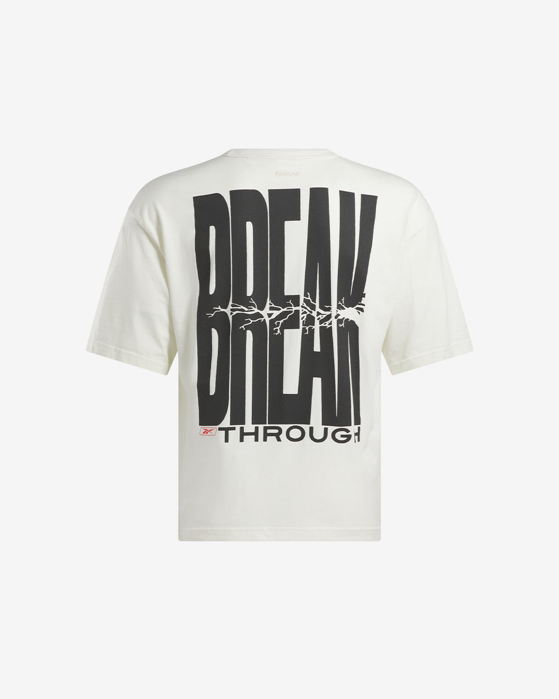 REEBOK x OBEY T-SHIRT CHALK (zoomed)