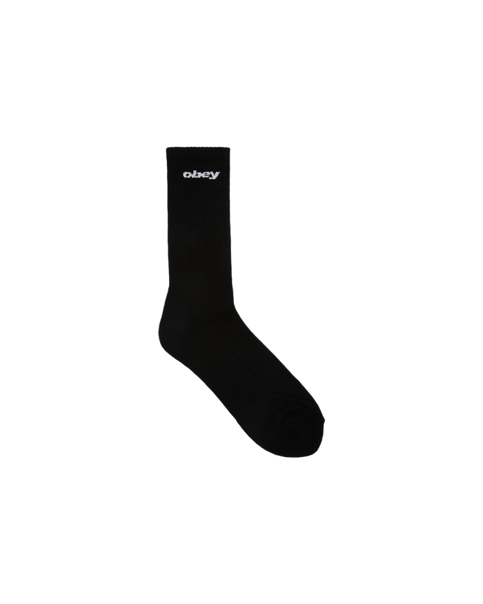 obey-sports-logo-socks-black