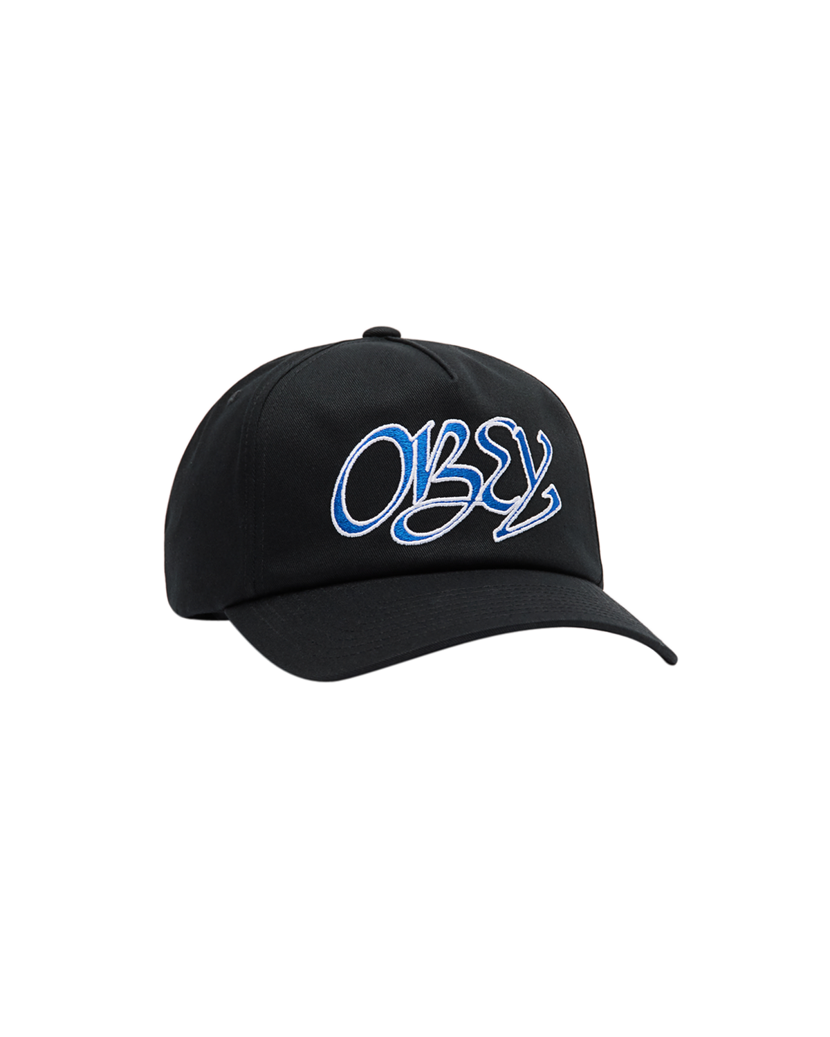 obey-getz-5-panel-strapback-black (zoomed)