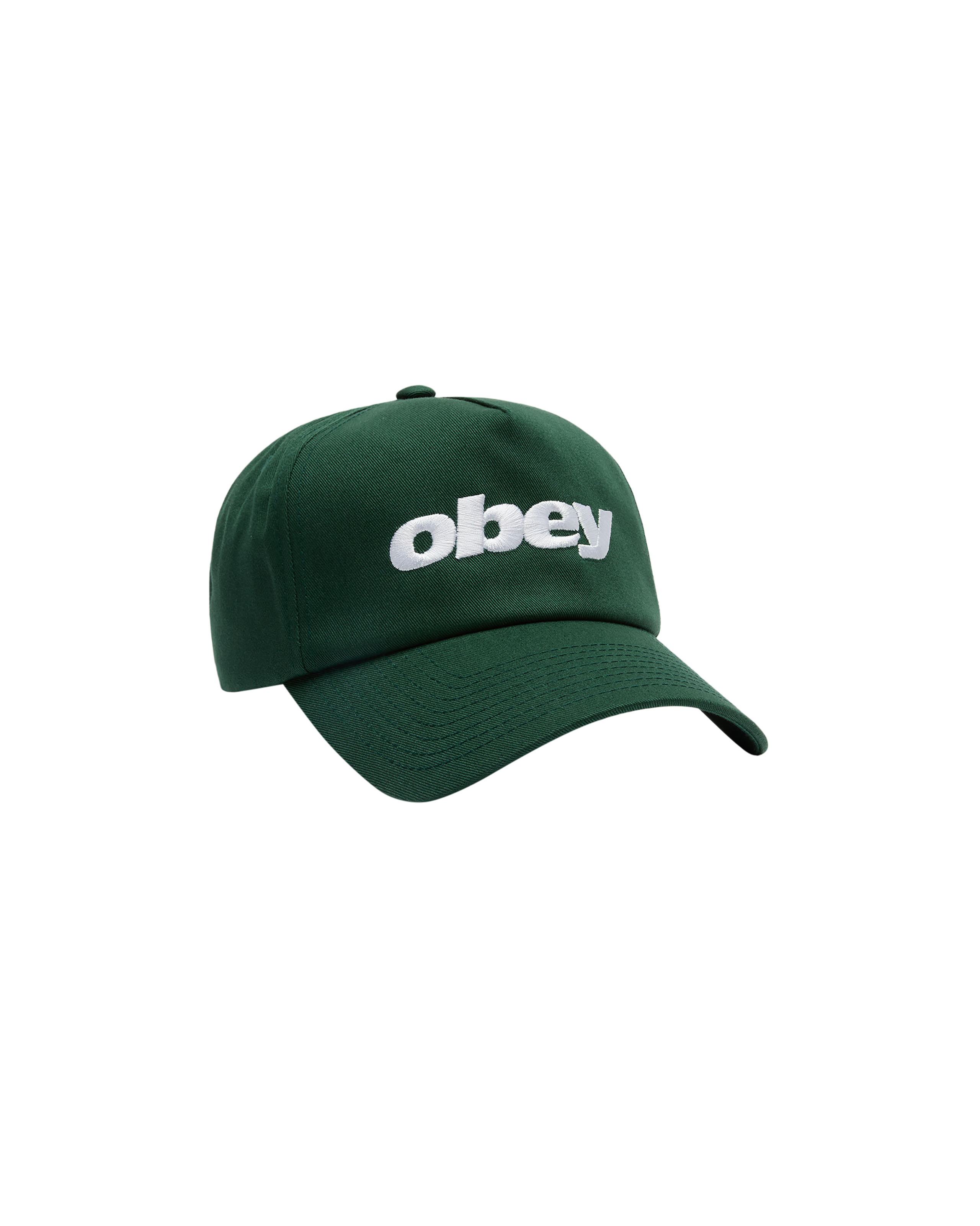 obey-delta-5-panel-snapback-spruce (zoomed)