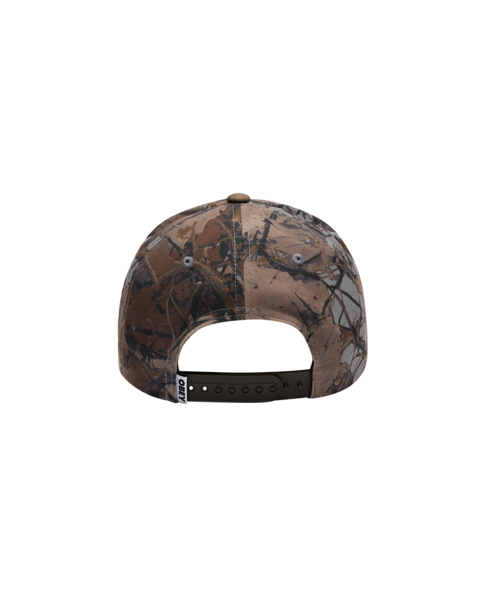 obey-ranch-5-panel-snapback-fence-camo-multi - alternate view