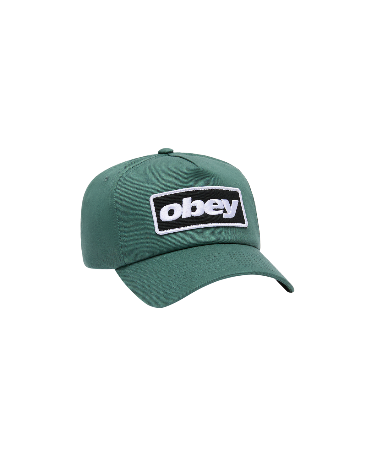 obey-ranch-5-panel-snapback-forest-green