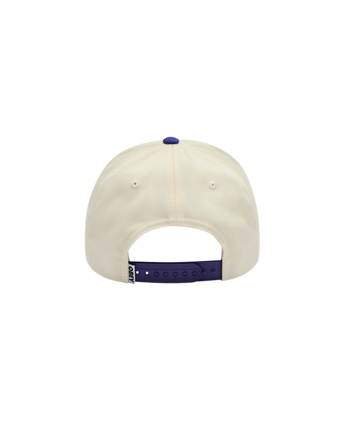 obey-ranch-5-panel-snapback-royal-blue-multi - alternate view