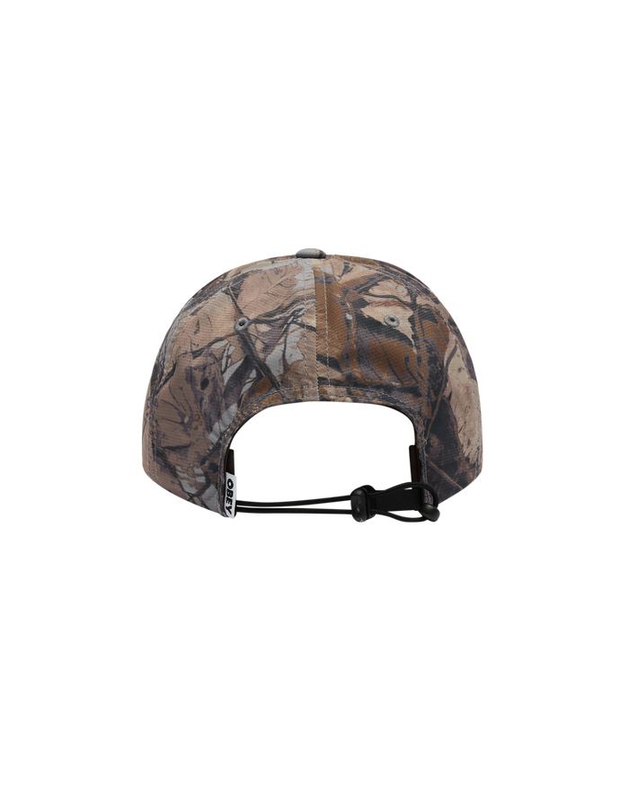 obey-scamble-5-panel-strapback-fence-camo - alternate view