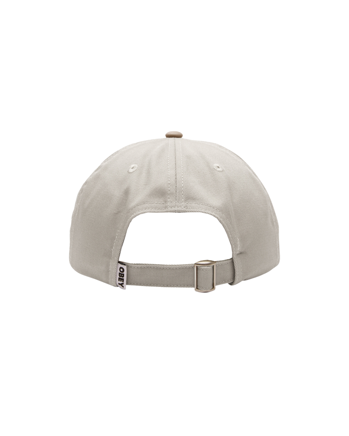 obey bold twill hat unbleached - alternate view
