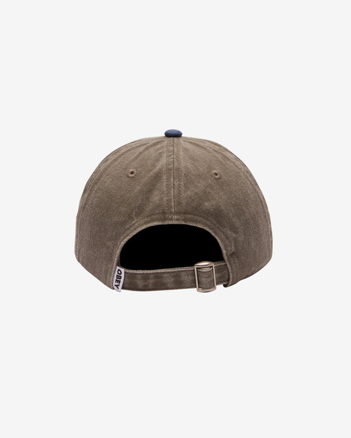 obey-lowercase-pigment-2-tone-hat-pigment-olive-multi - alternate view