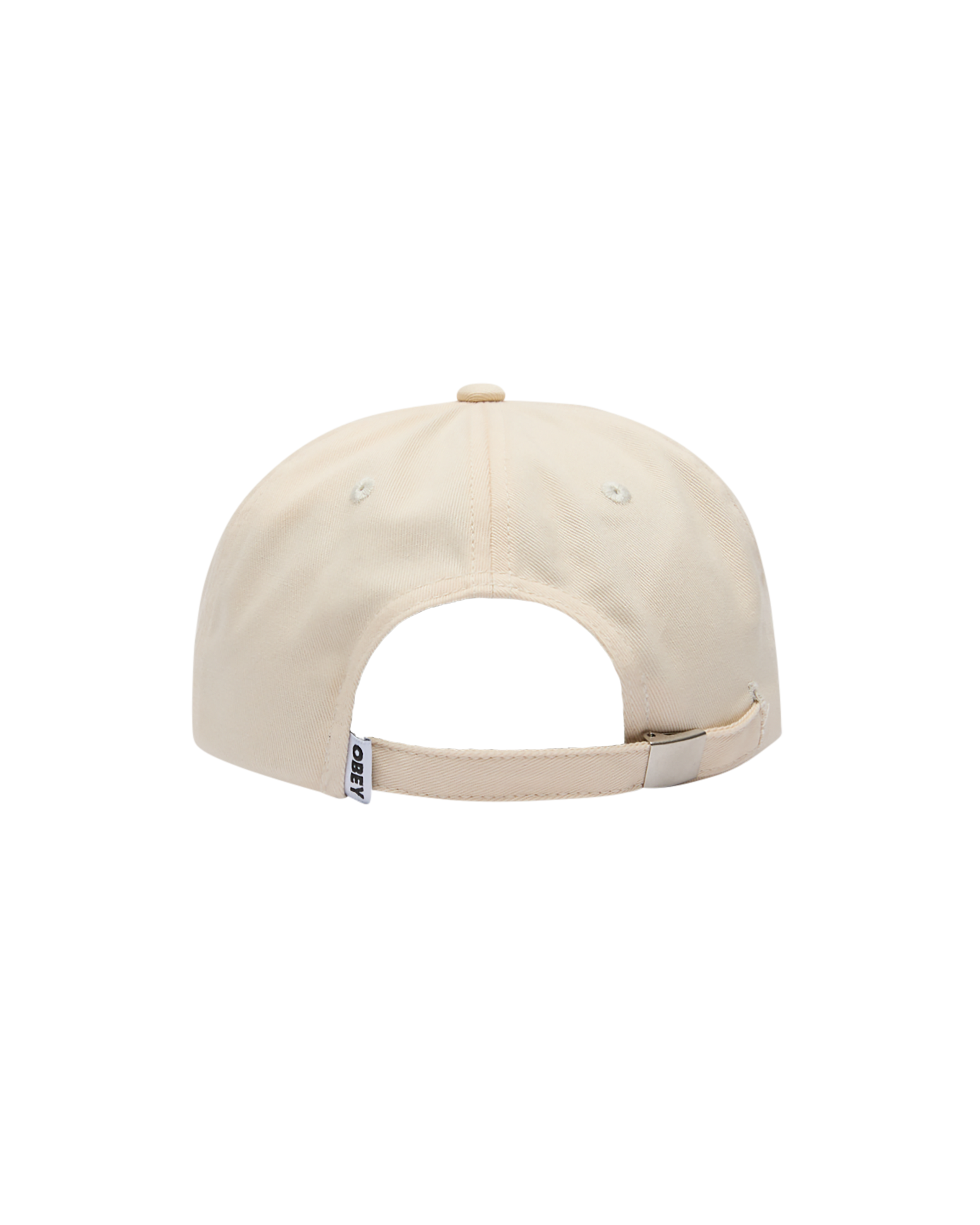 obey collegiate hat unbleached (zoomed)