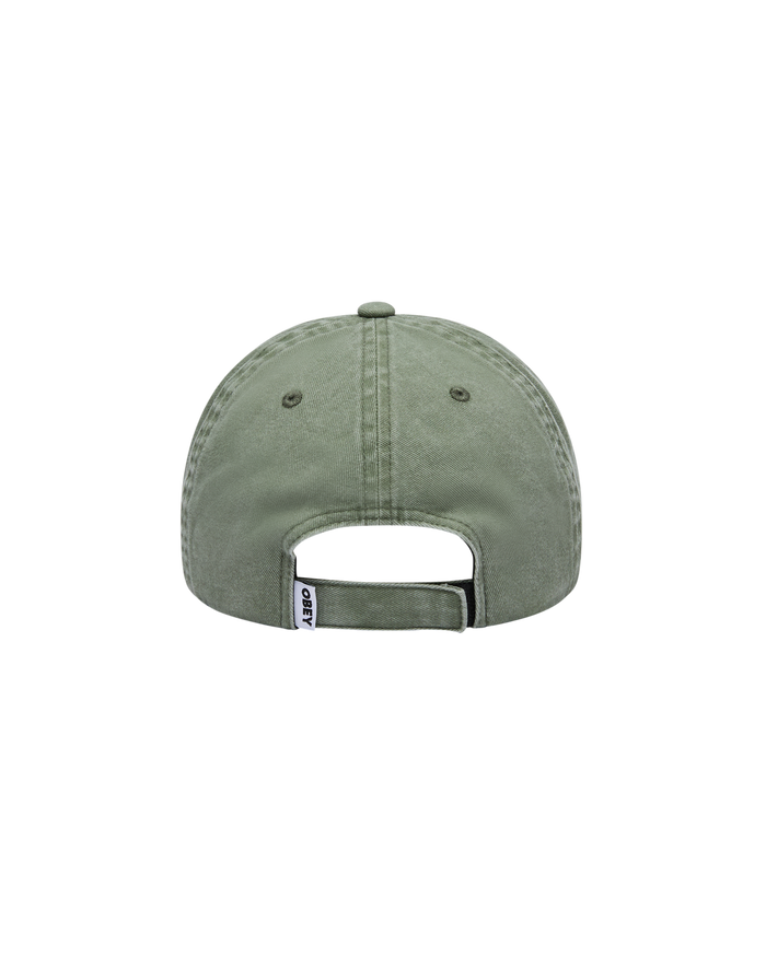obey-pigment-obey-eyes-6-panel-vb-pigment-olive - alternate view