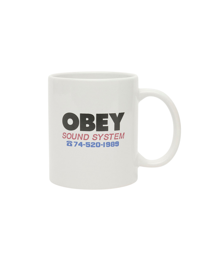 DANCING DUCK MUG White