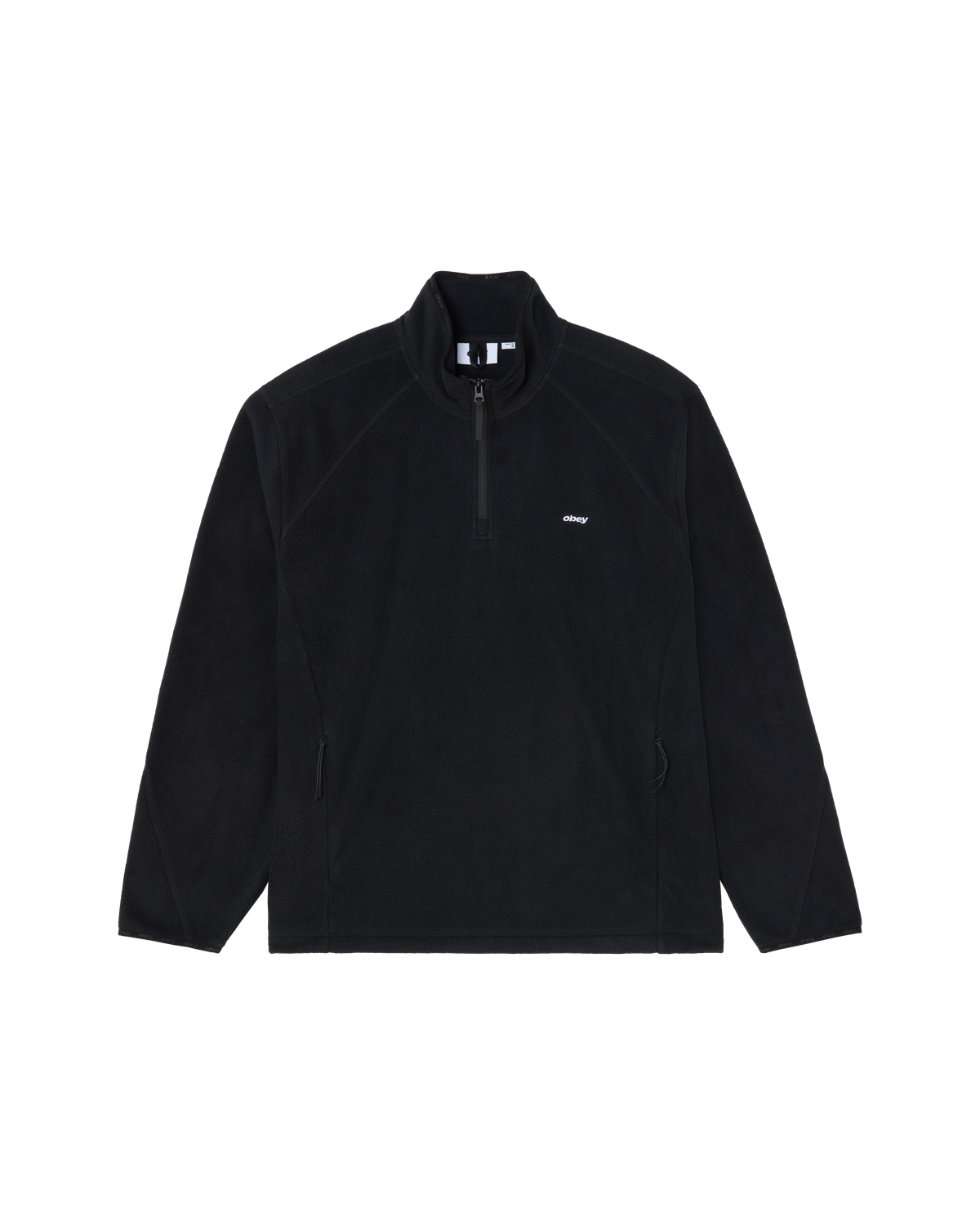 obey-vetta-polar-fleece-pullover-black