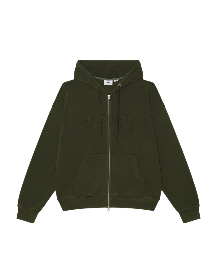 GOTHIC ZIP HOOD