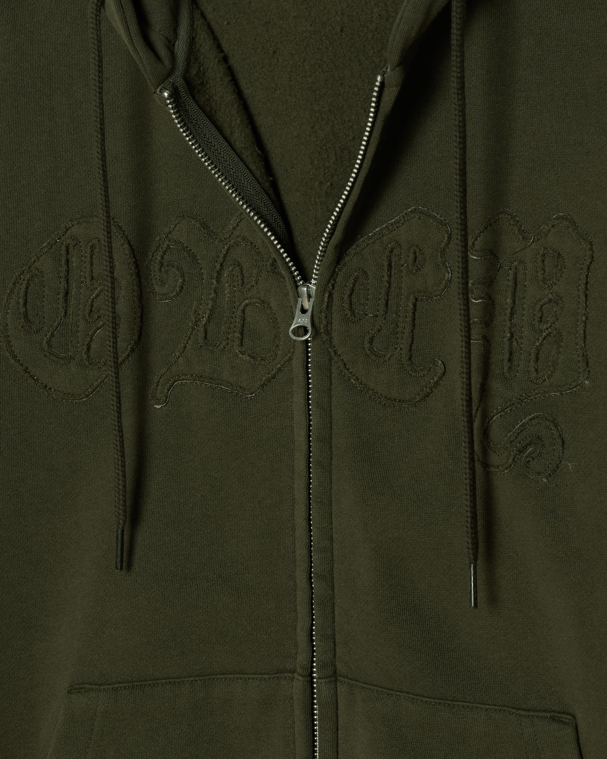 GOTHIC ZIP HOOD