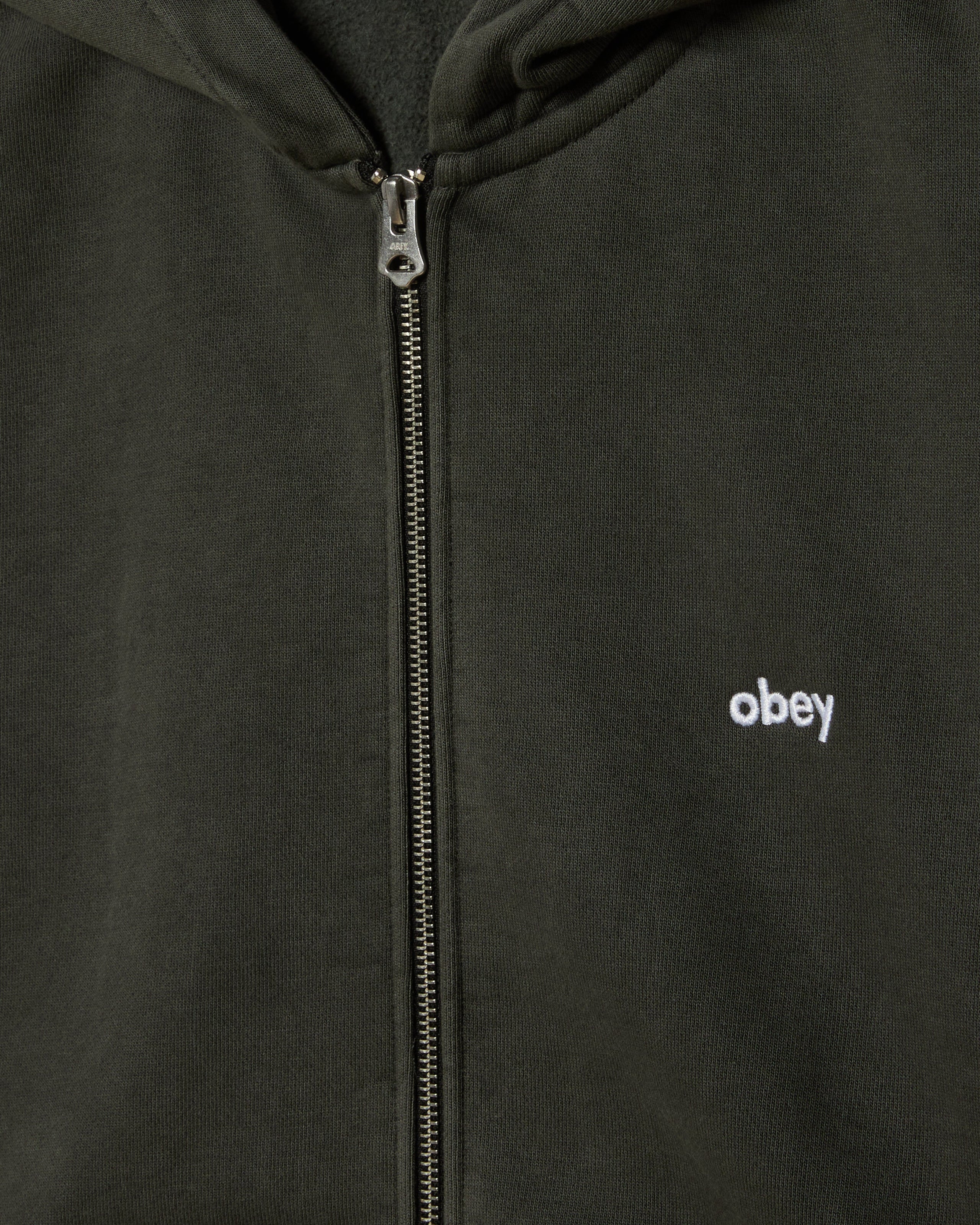 LOWERCASE PIGMENT ZIP HOOD