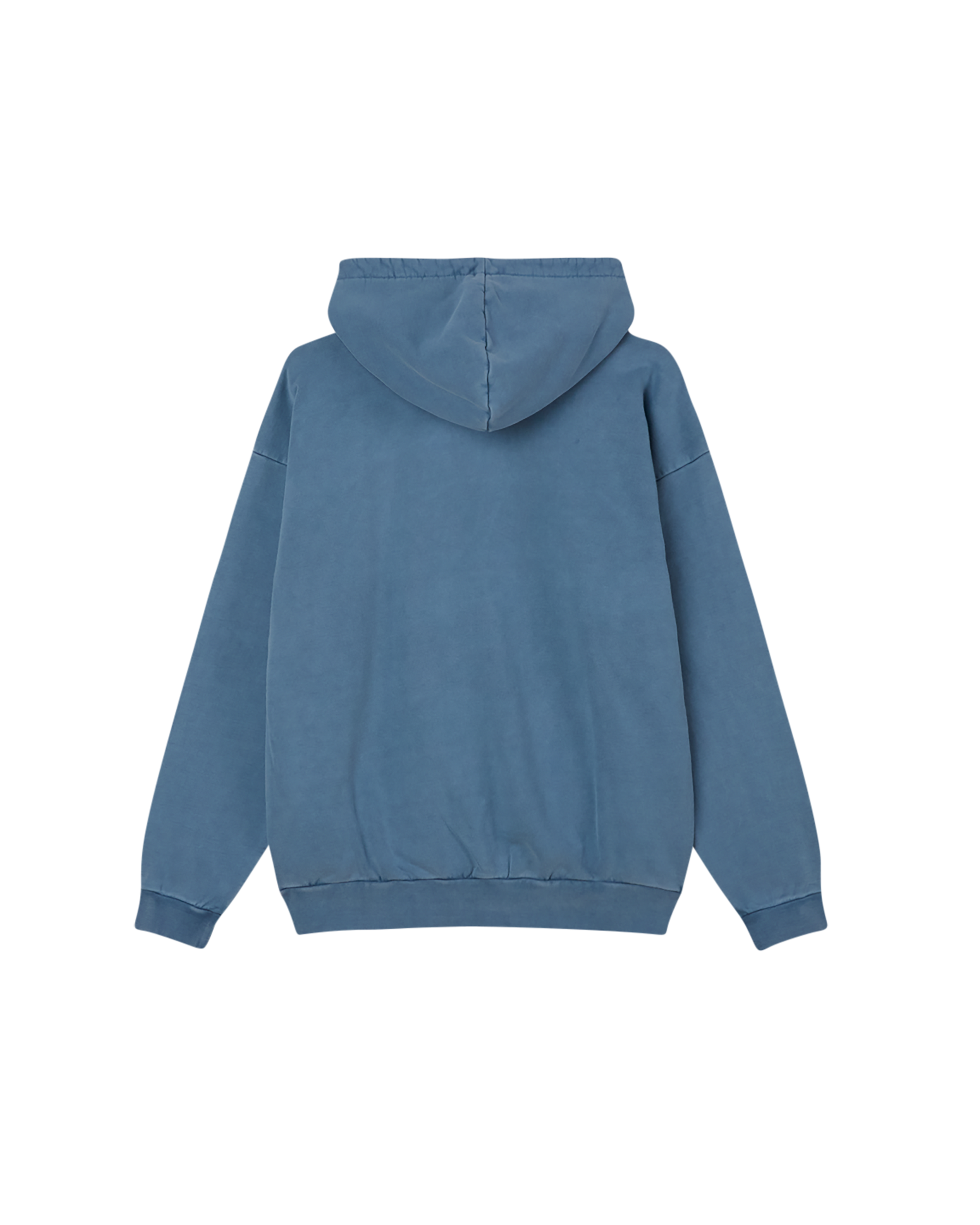 obey lowercase pigment pullover pigment coronet blue (zoomed)