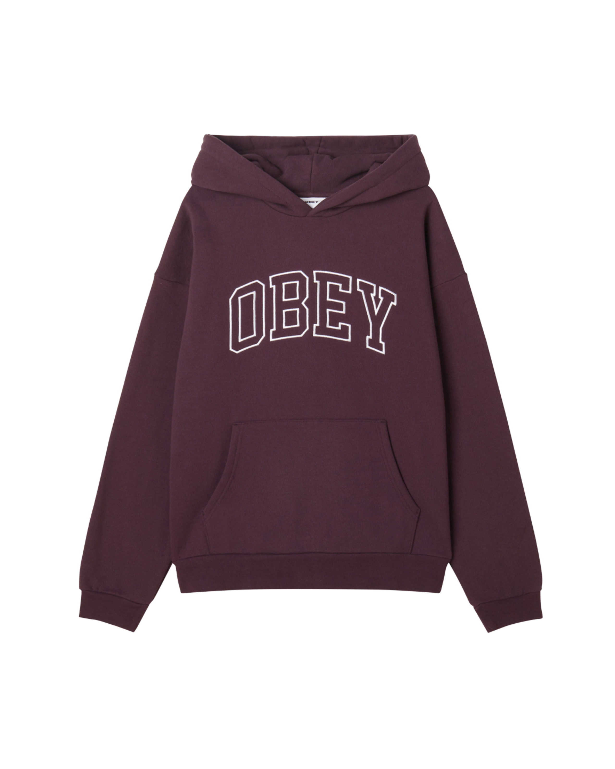 COLLEGIATE II EXTRA HEAVY PULLOVER Plum Perfect (zoomed)