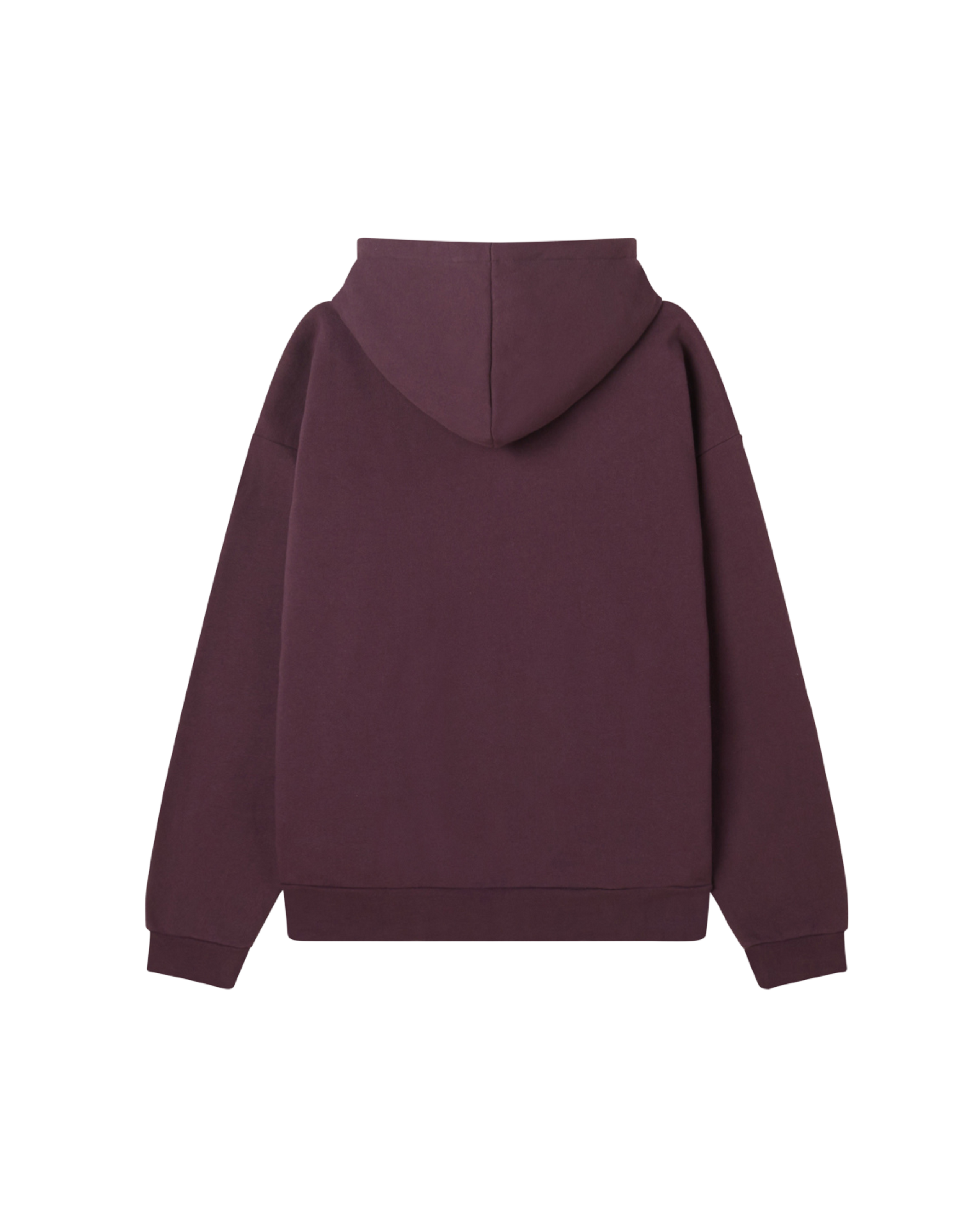 COLLEGIATE II EXTRA HEAVY PULLOVER Plum Perfect (zoomed)