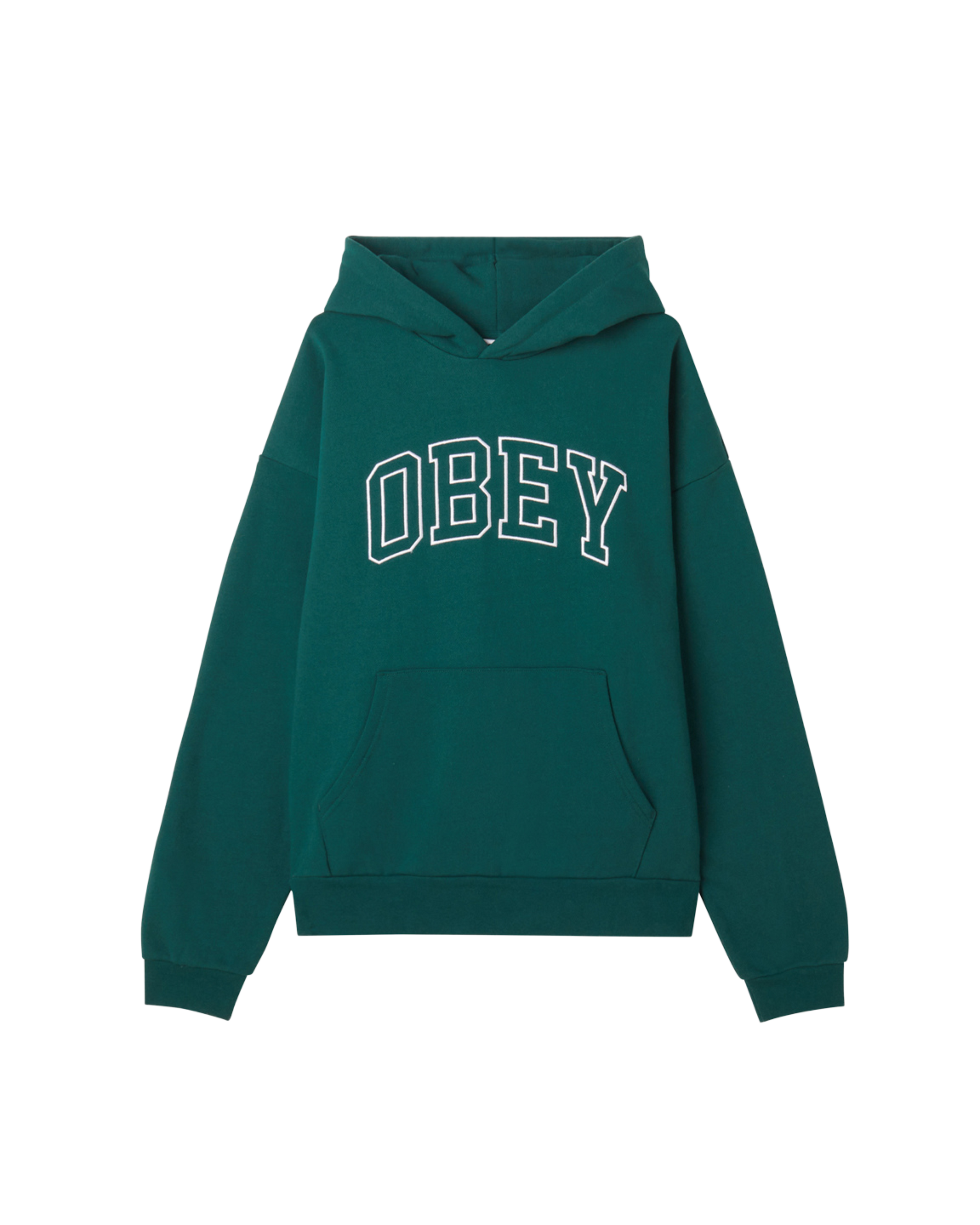 COLLEGIATE II EXTRA HEAVY PULLOVER Rain Forest (zoomed)