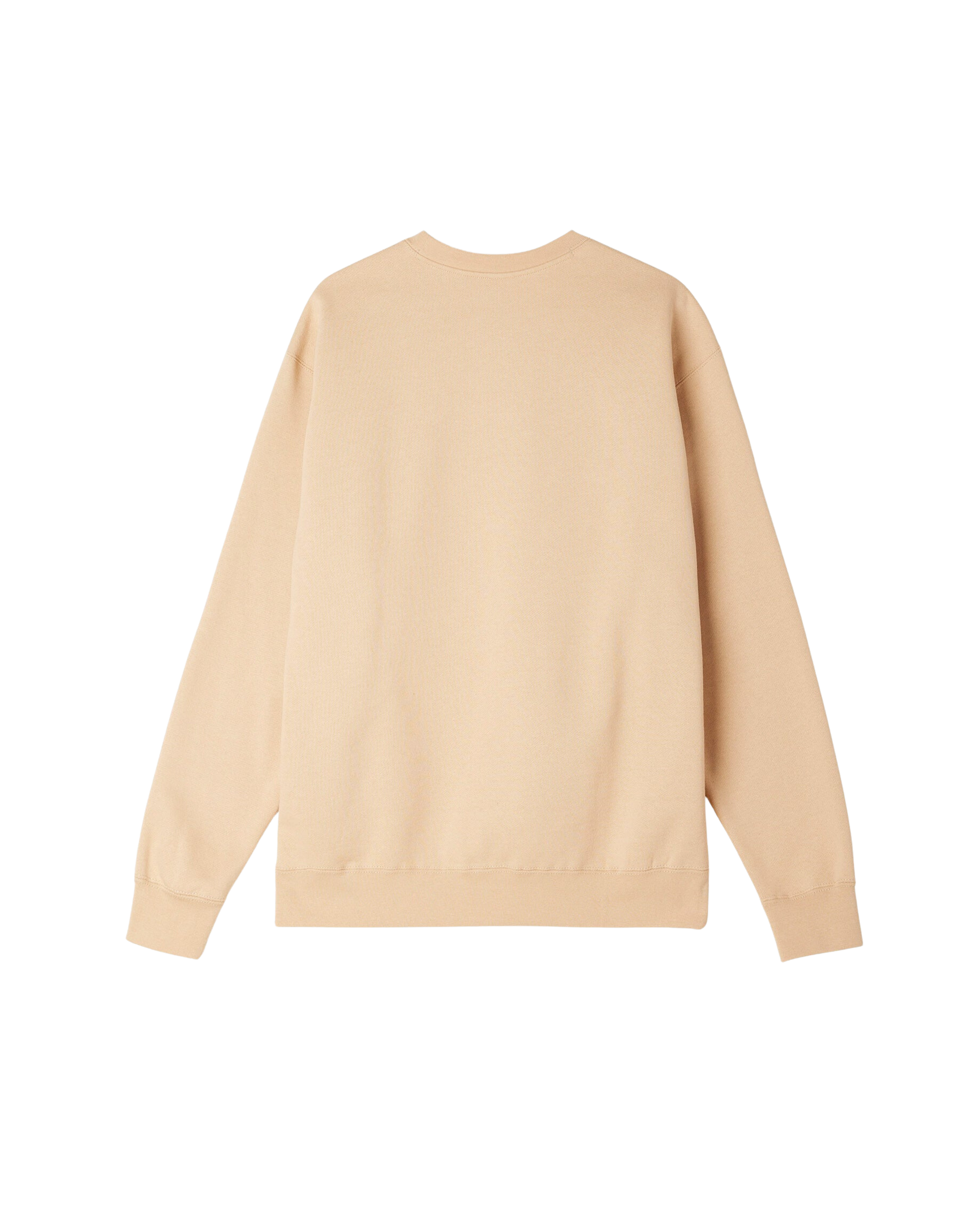 ICON EXTRA HEAVY CREWNECK Oat Milk (zoomed)