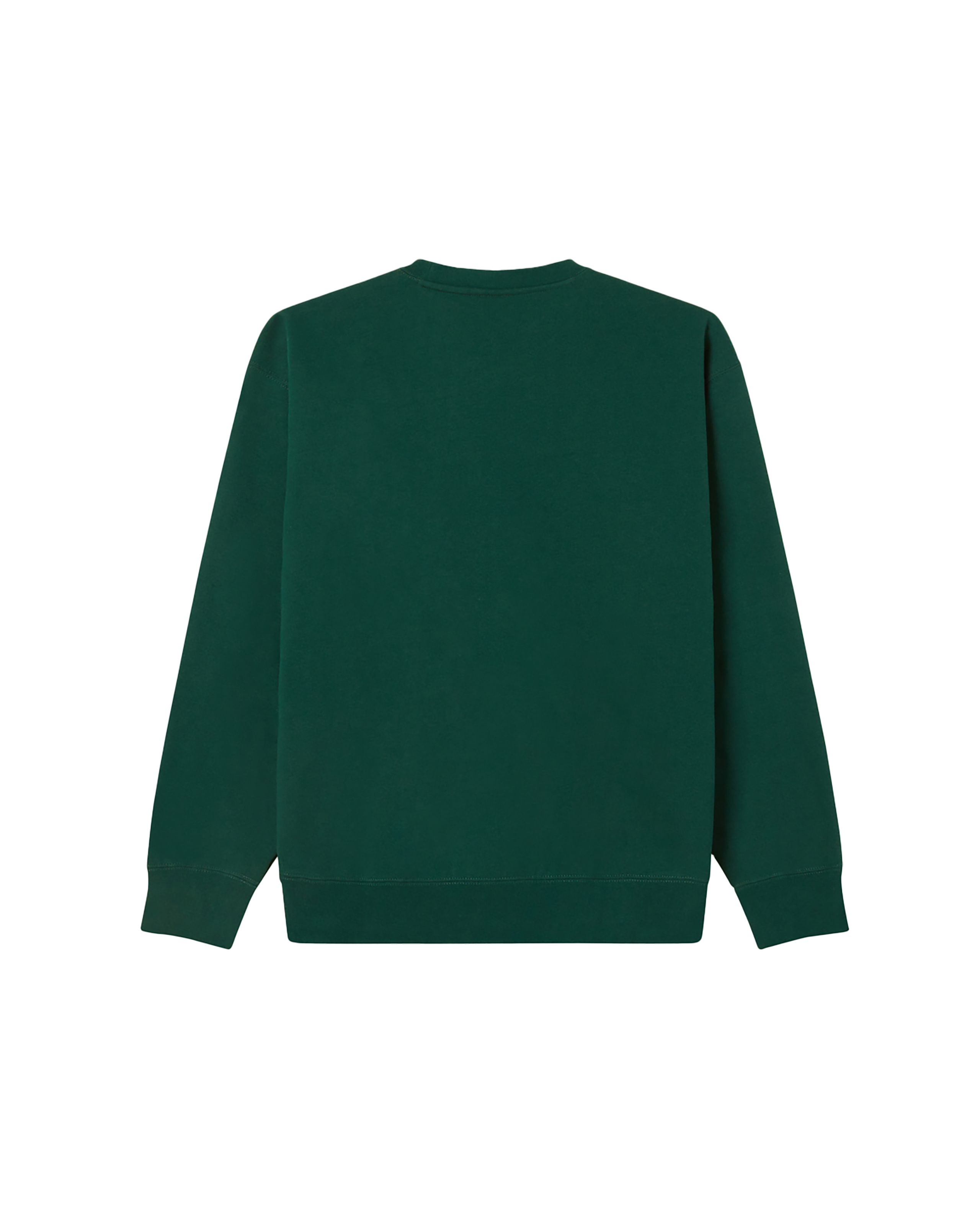 obey icon crewneck rain forest (zoomed)