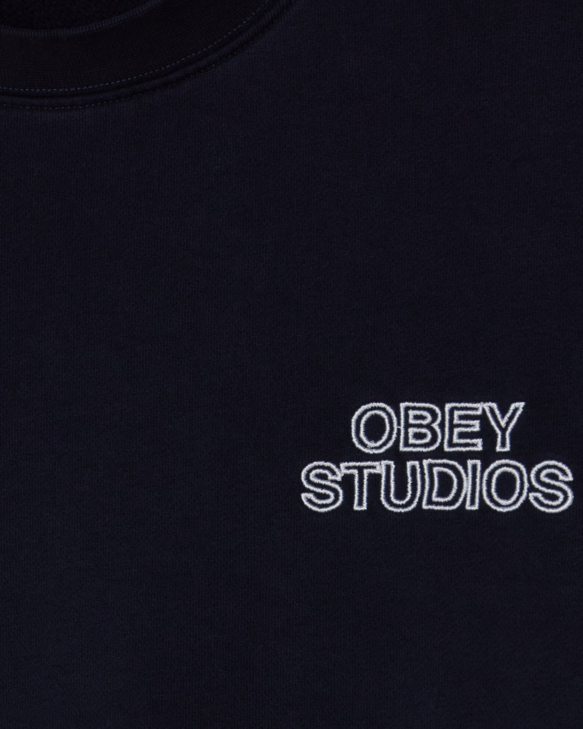 OBEY STUDIOS FADED CREWNECK
