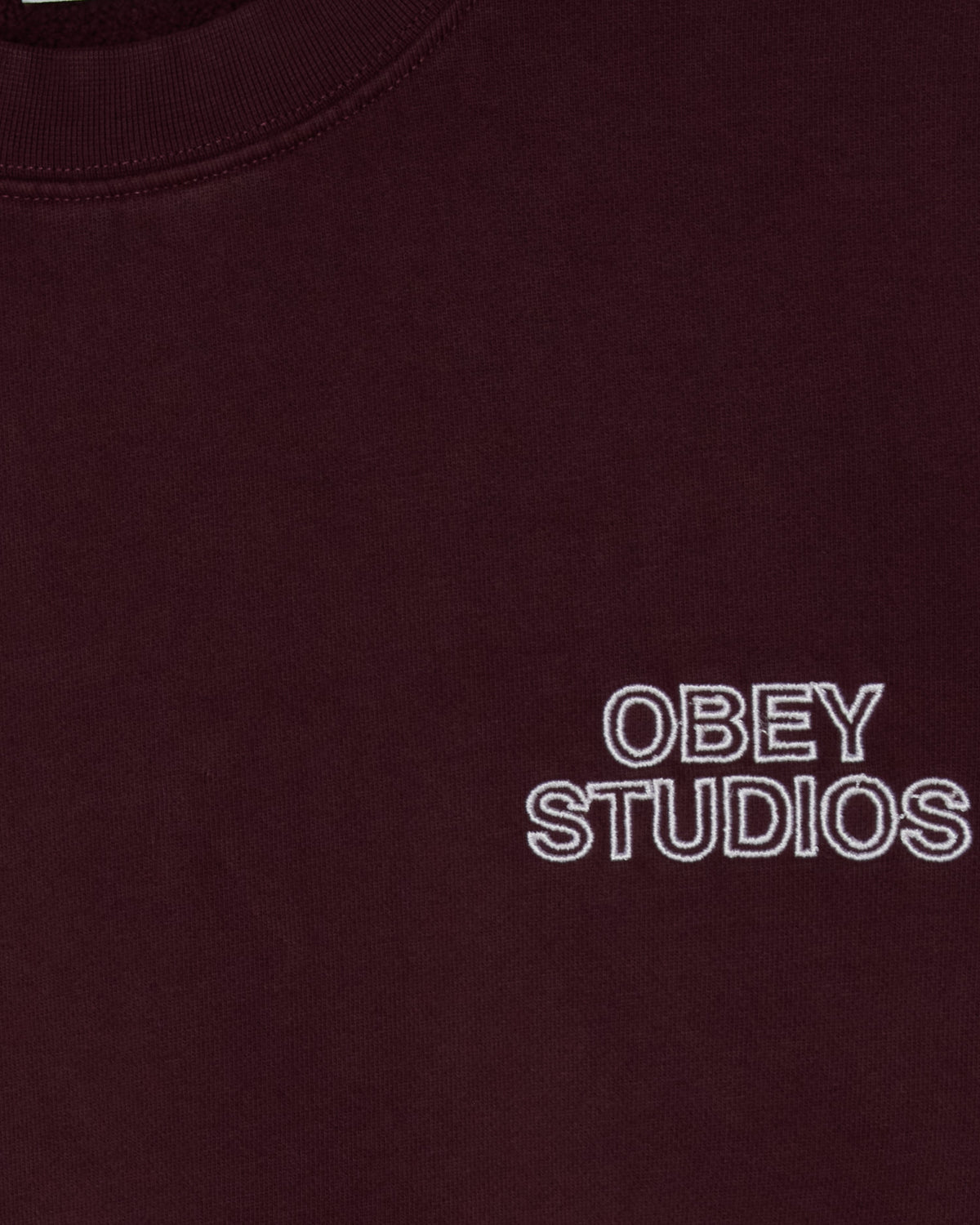 OBEY STUDIOS FADED CREWNECK