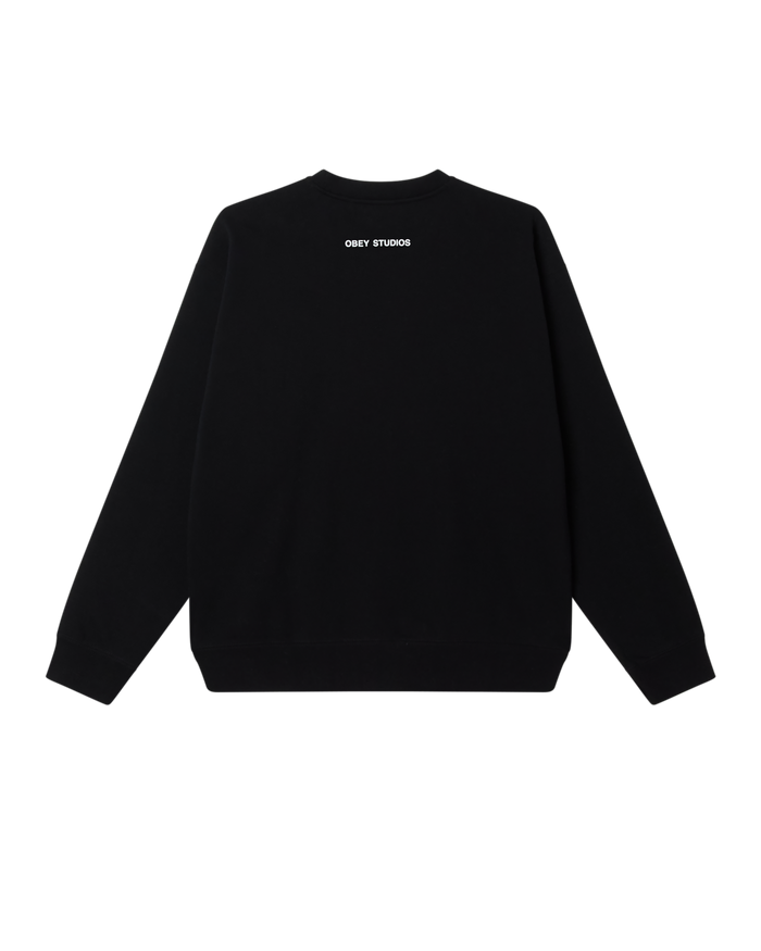 obey-pit-crewneck-black - alternate view