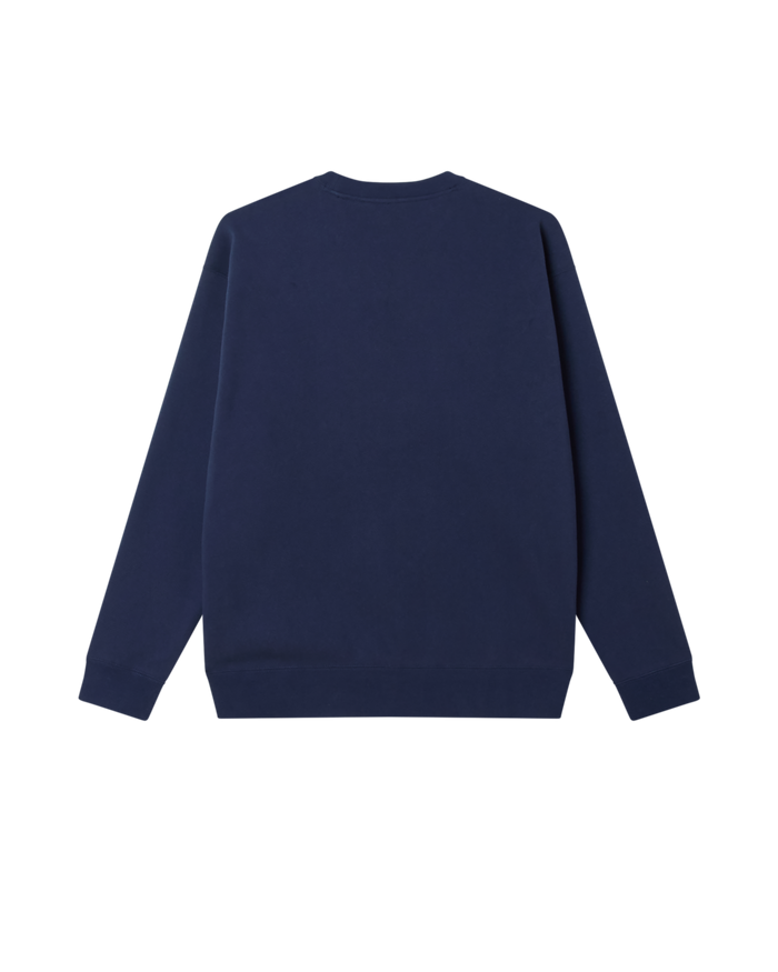obey-studios-crewneck-academy-navy - alternate view