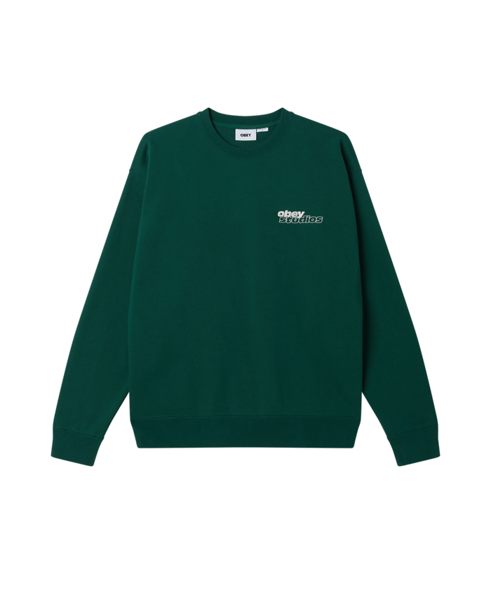 obey-tonic-crewneck-rain-forest - alternate view