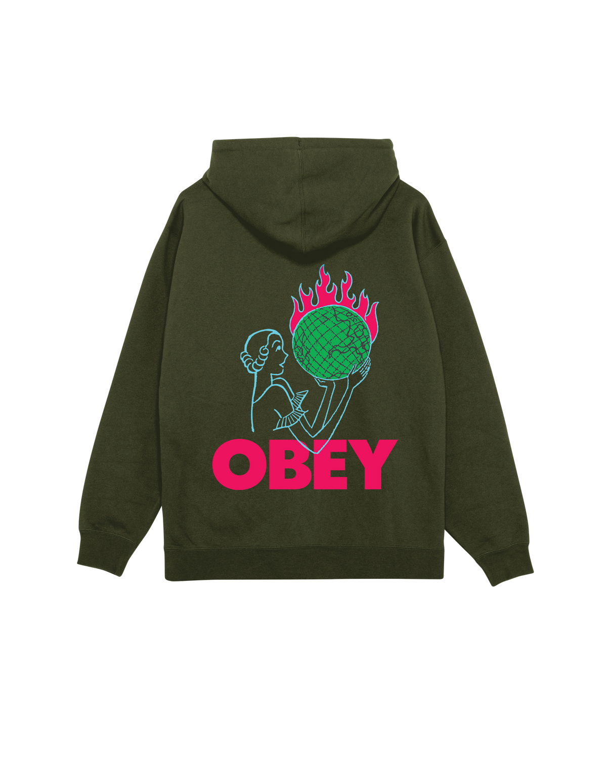 WORLD IN FLAMES PREMIUM PULLOVER