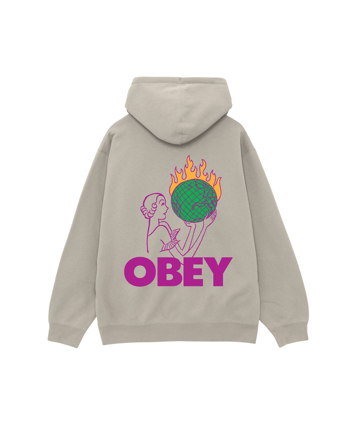 WORLD IN FLAMES PREMIUM PULLOVER