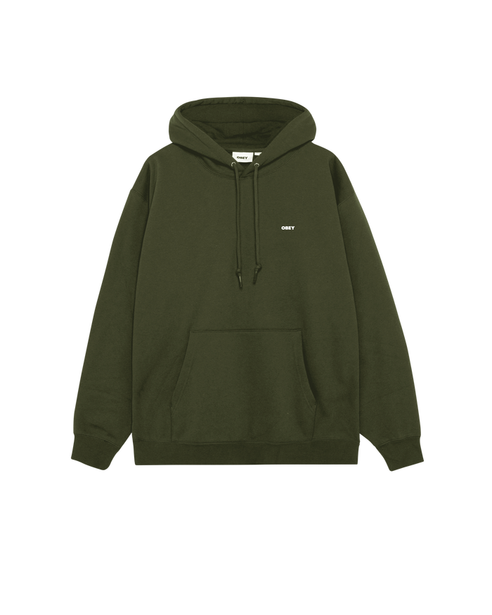 PYRAMID SCROLL PULLOVER HOOD