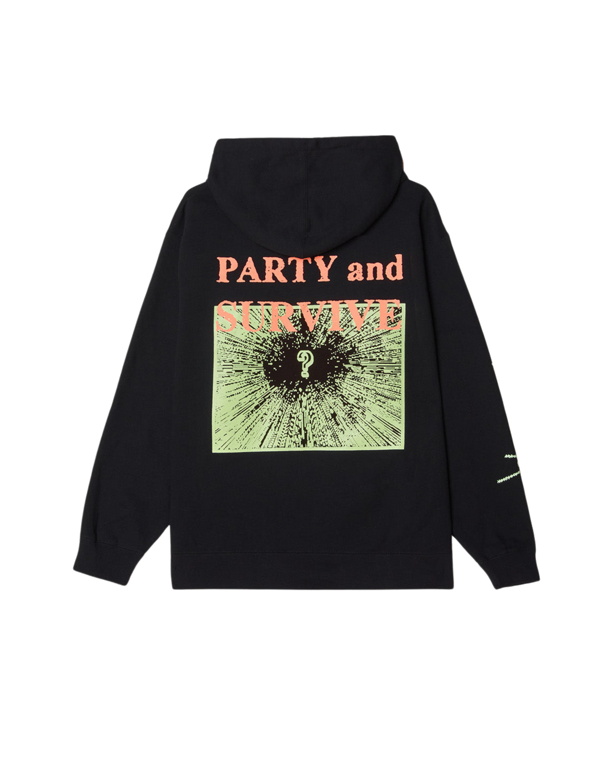 OBEY x PARTY & SURVIVE PULLOVER Black