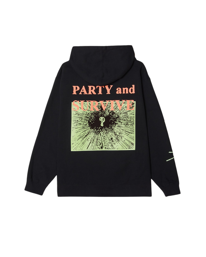 OBEY x PARTY & SURVIVE PULLOVER Black