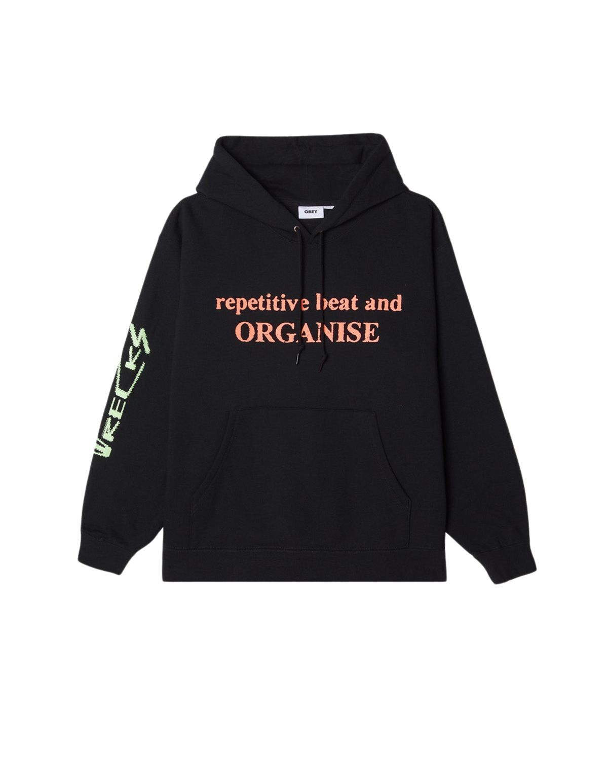 OBEY x PARTY & SURVIVE PULLOVER Black