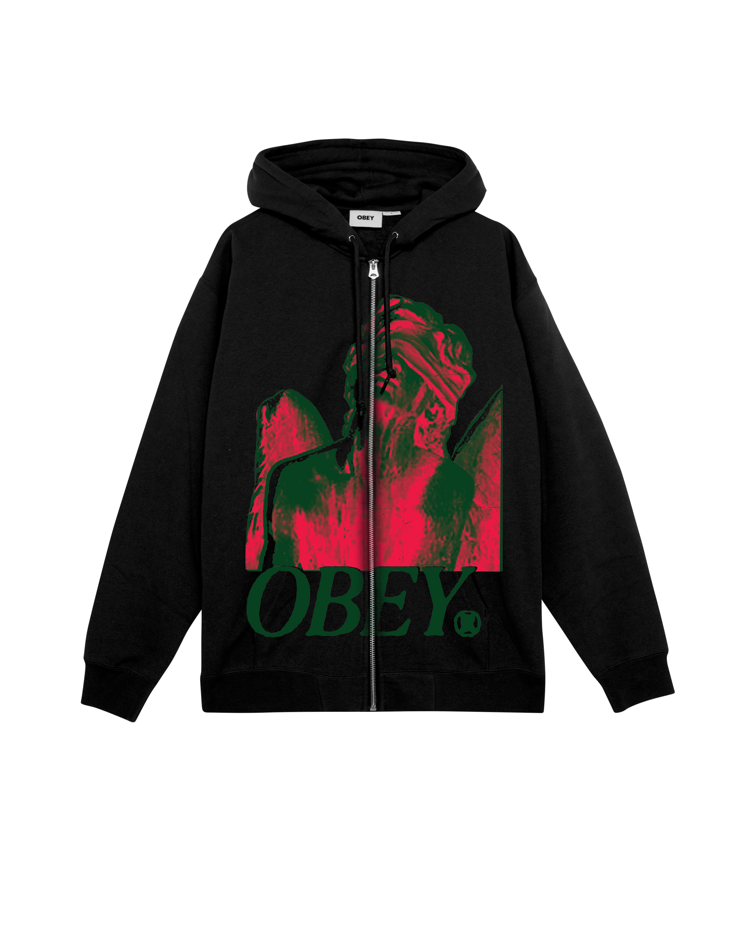 BLINDFOLD PREMIUM ZIP HOOD (zoomed)