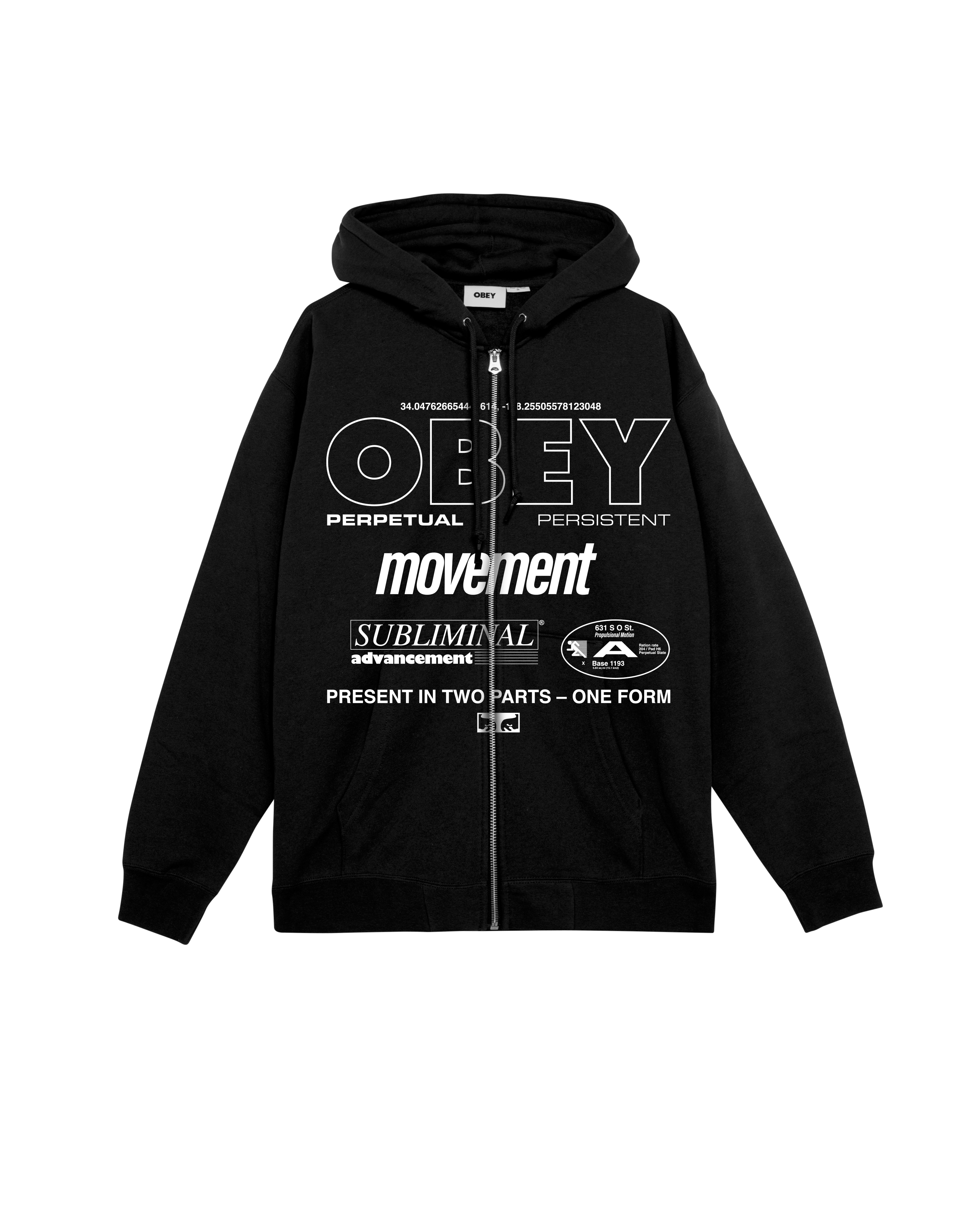 PERSISTENT MOVEMENT PREMIUM ZIP HOOD