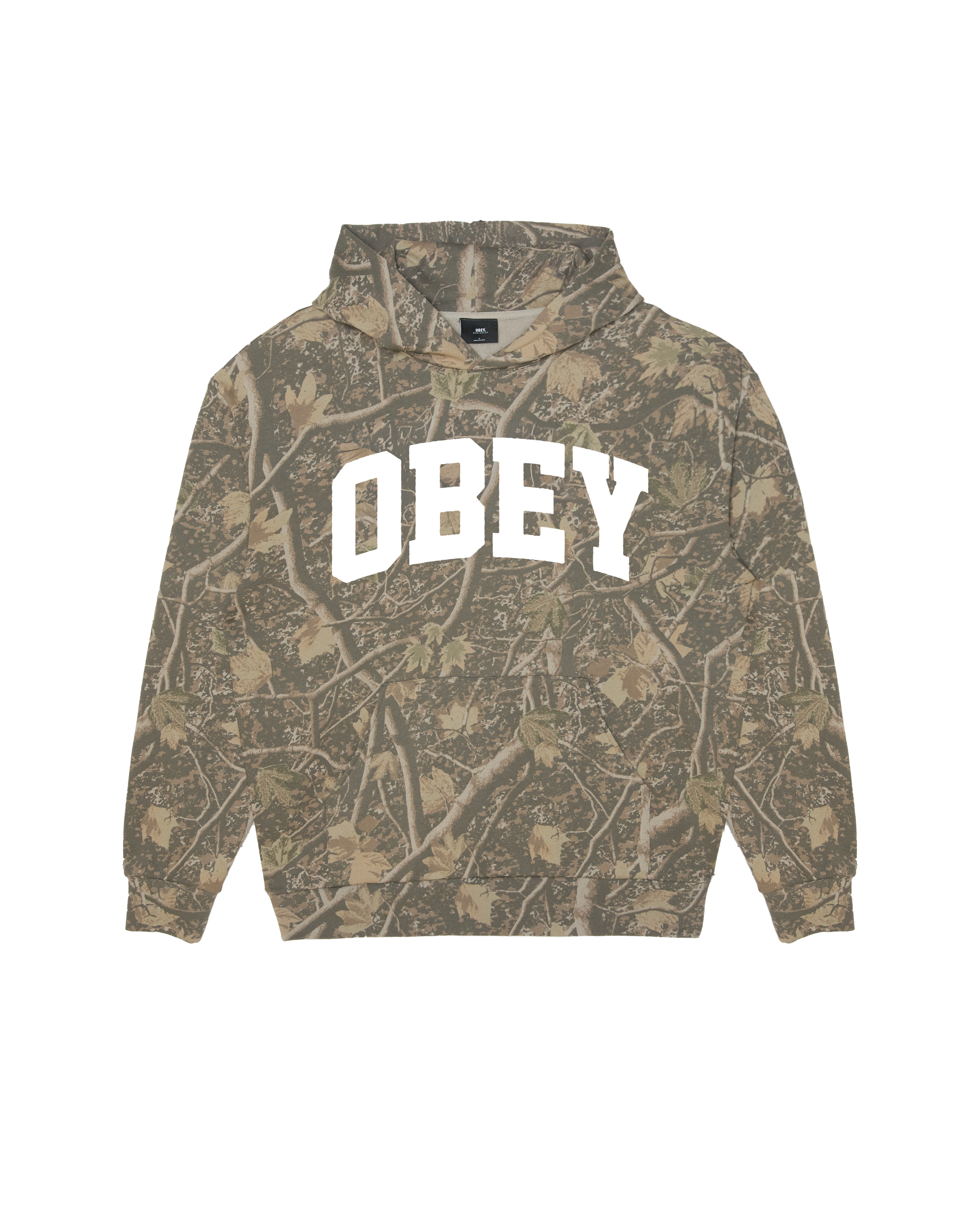 OBEY COLLEGIATE PULLOVER HOOD (zoomed)