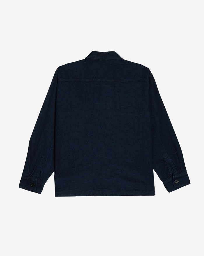 obey winston shirt jacket rinse - alternate view