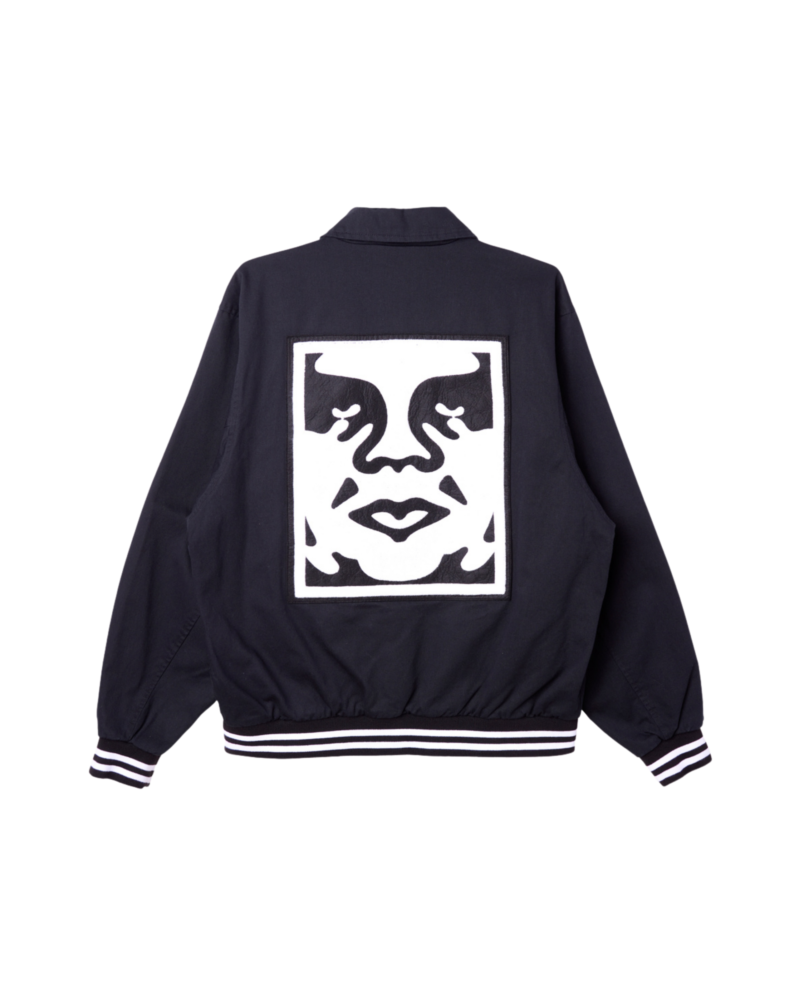 ICON FACE VARSITY Black (zoomed)