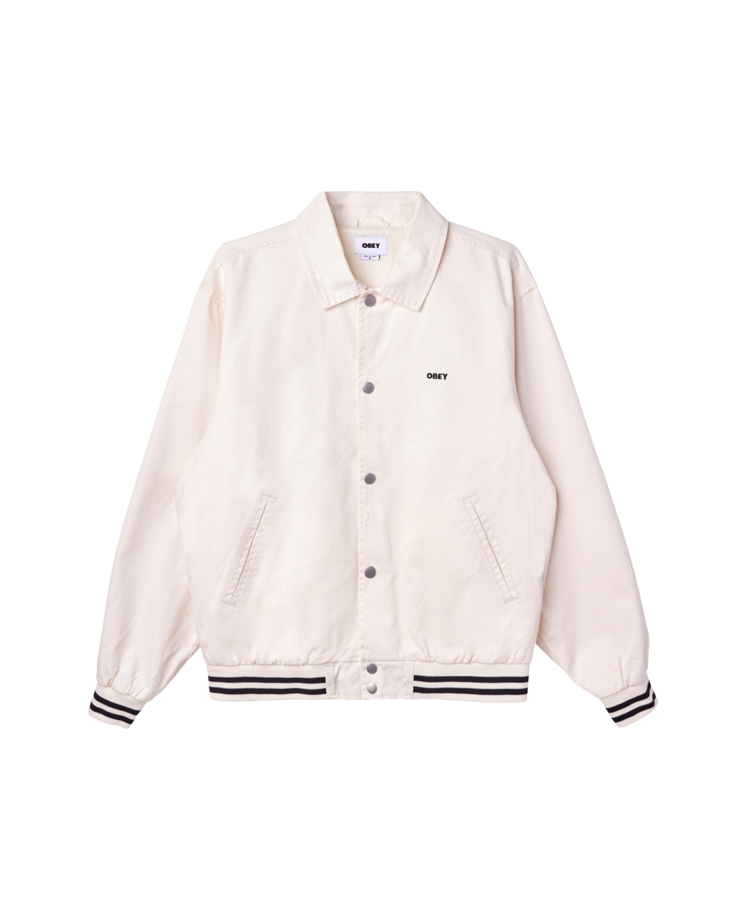 ICON FACE VARSITY Unbleached (zoomed)