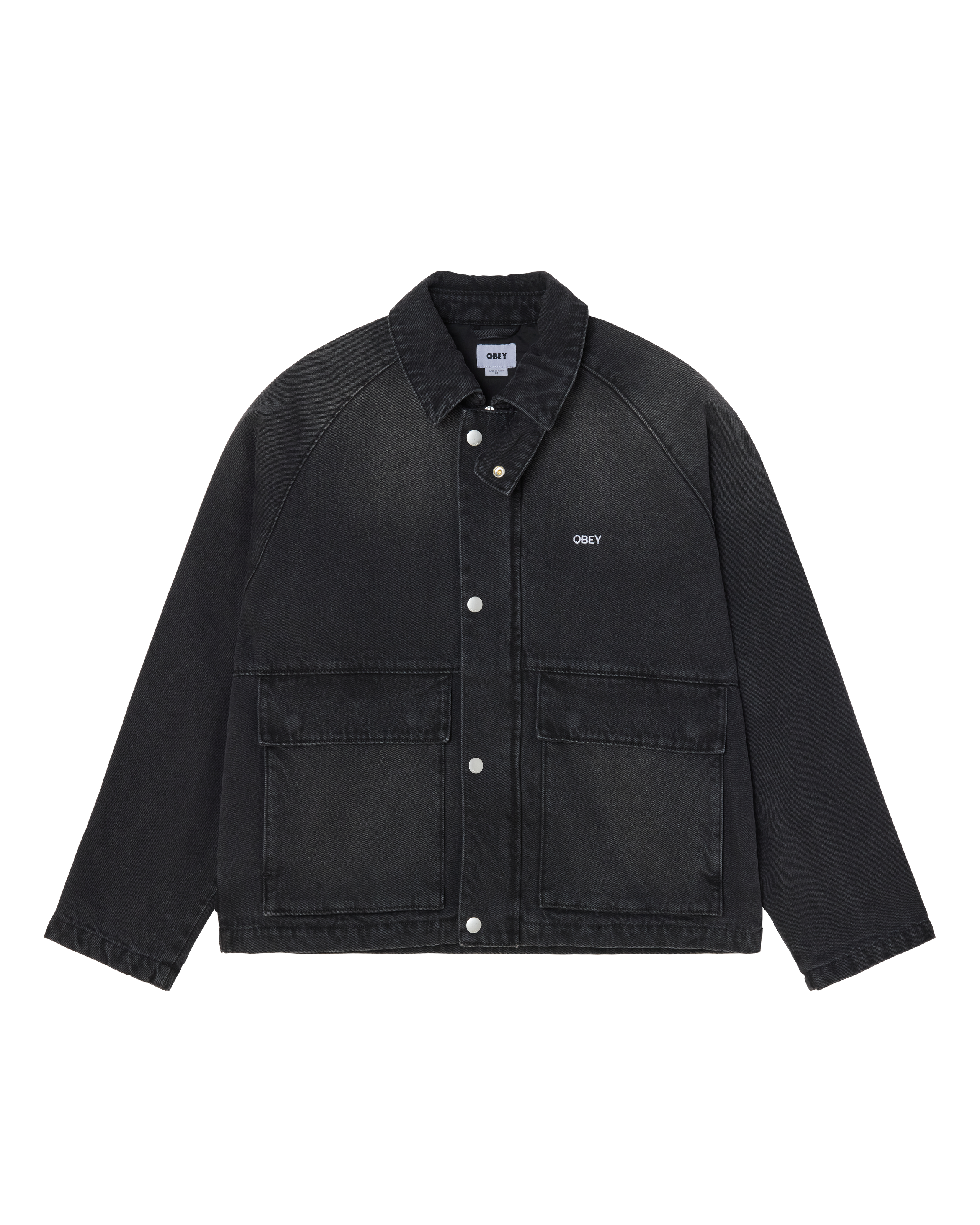 obey-caden-denim-work-jacket-heavy-vintage-black (zoomed)